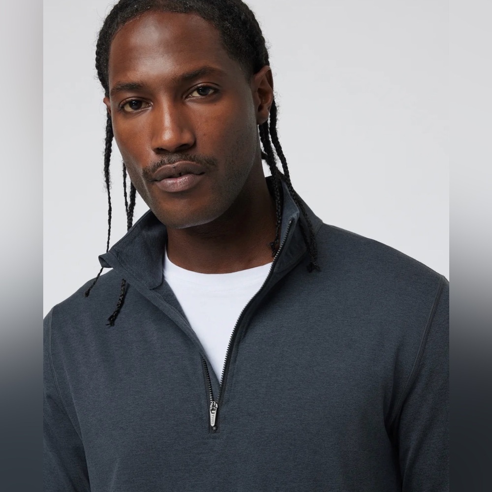 Vuori Men’s “Coronado” Half Zip Sweater (M) *SOLD OUT AT VUORI* - Picture 3 of 9